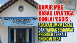 Dapur MBG Rasau Jaya Tiga Dinilai ‘Egois’, Abaikan UMKM Lokal dan Tabrak Semangat Presiden Terkait Ekonomi Desa.