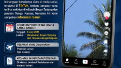 Pesawat Misterius di Langit Kapuas Hulu? Polres Berikan Penjelasan Resmi Kepada Masyarakat