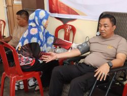Donor Darah Hari Bhayangkara ke-80, Polres Sanggau Wujudkan Kepedulian Nyata untuk Kemanusiaan