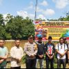 Polsek Sandai Polres Ketapang dan Pemdes Pasang Larangan Aktivitas PETI di Sungai Pawan