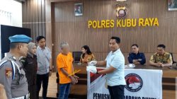 Polres Kubu Raya Musnahkan BB Narkoba Jenis Sabu 50,06 Gram
