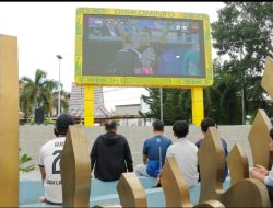 Polres Ketapang Gelar Nobar Piala Dunia Bersama Masyarakat