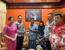 Sambangi Rumah Purnawirawan, Kapolres Kubu Raya: Pengabdian Tak Akan Berakhir