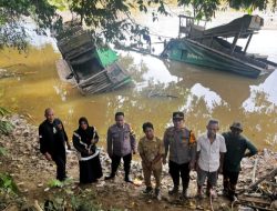 Polsek Sandai Tertibkan PETI di Sungai Pawan