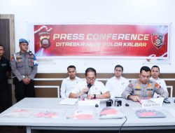 Ditreskrimum Polda Kalbar Ungkap 816 Kasus, 147 Orang Diamankan