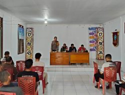 Polsek Entikong Gandeng Pemerintah Desa dan TNI Edukasi Warga Tolak PETI, Tekankan Perlindungan Lingkungan dan Kepatuhan Hukum