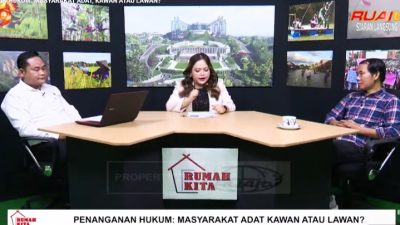 Talkshow Ruai TV, Dirkrimum Polda Kalbar Bahas Penegakan Hukum dan Masyarakat Adat