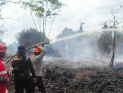 Kapolres Kubu Raya Tegaskan Sanksi Pidana Pembakar Lahan, Minta Warga Lapor 110