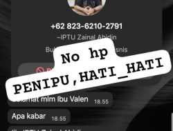 Waspada! Penipu Catut Nama Kasat Reskrim Polres Sekadau