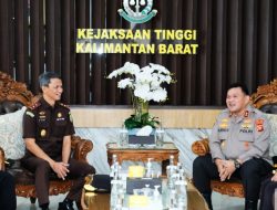Kapolda Kalbar Kunjungi Kajati, Perkuat Sinergi Penegakan Hukum