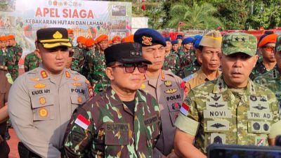 Kubu Raya Siaga Karhutla, Kapolres: Deteksi Dini hingga Sanksi Tegas Jadi Prioritas