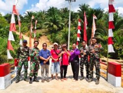 Jembatan Armco di Sanggau Rampung, Akses Warga Kini Lebih Lancar