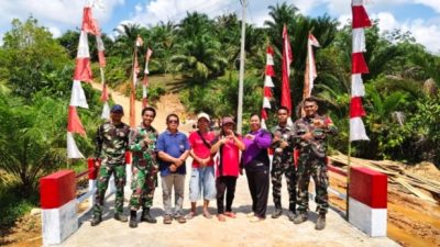 Jembatan Armco di Sanggau Rampung, Akses Warga Kini Lebih Lancar