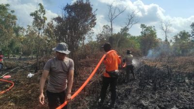 Polres Kubu Raya: Pembakar Lahan di Ancam Pidana 10 Th dan Denda 15 Miliar