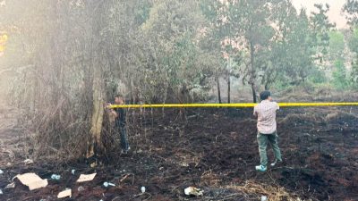 Lahan Karhutla 2,5 Hektare di Segel, Pemilik Diburu Polisi