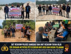 Sat Reskrim Polres Sanggau Cek Dugaan Aktivitas PETI di Tayan Hilir, Polisi Pastikan Tak Ada Penambangan Berlangsung