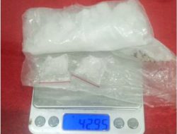 Polsek Nanga Tayap Tangkap Pengendara Bawa Sabu 42,95 Gram