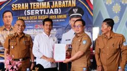 Pisah Sambut Kades Rasau Jaya Umum, Kepemimpinan Baru Diharap Bawa Kemajuan