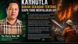 Karhutla Bukan Sekadar Tentang Siapa Yang Menyalakan Api