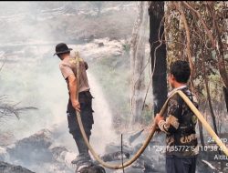Karhutla Bakar 1 Hektare di Nanga Tayap, Polres Ketapang Kerahkan X-FIRE